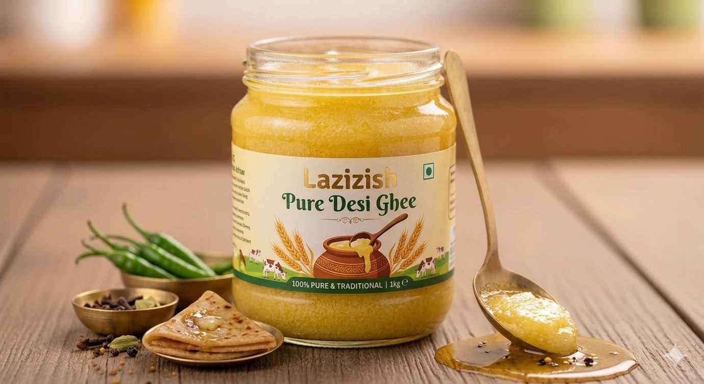  Lazizish Pure Desi Ghee 